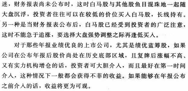 白马股操盘技巧