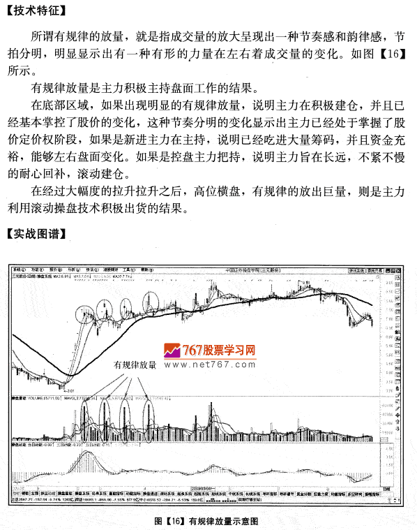 有规律放量
