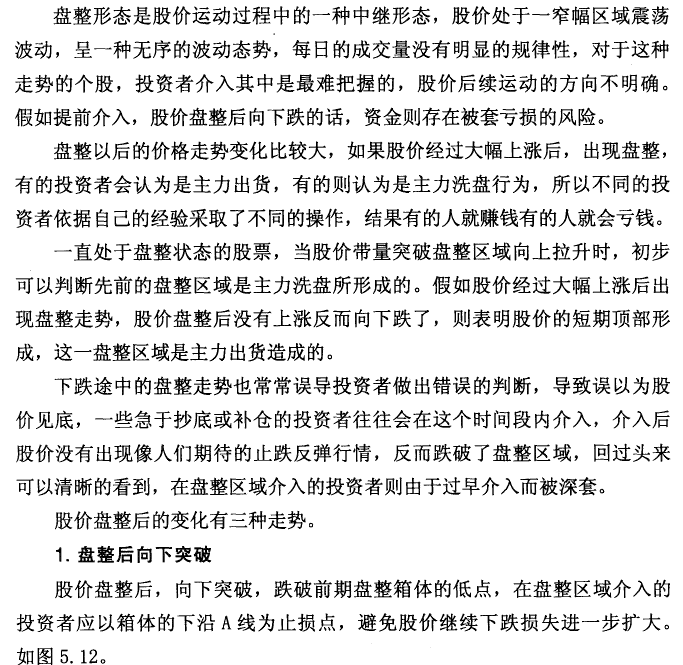 盘整后的走势变化
