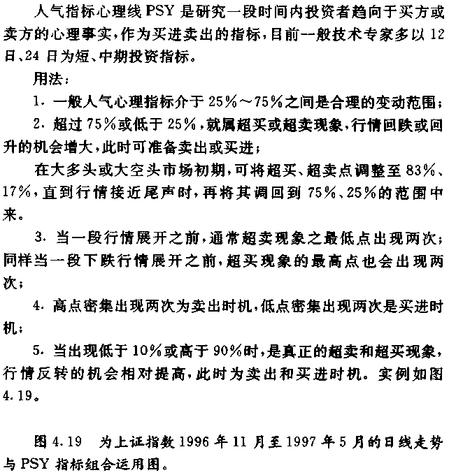 心理线 PSY