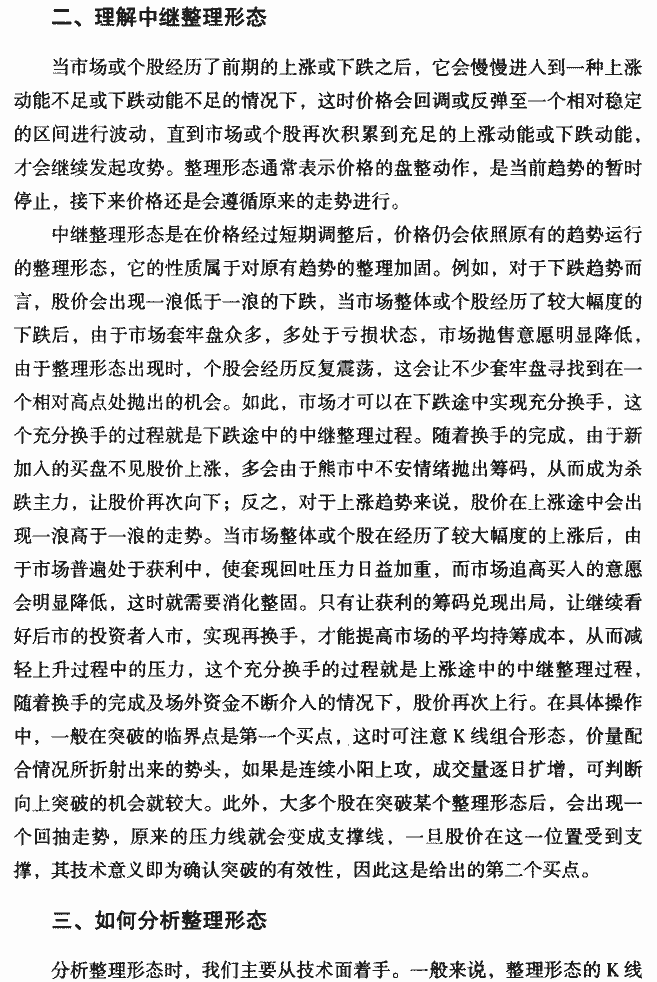 整理形态