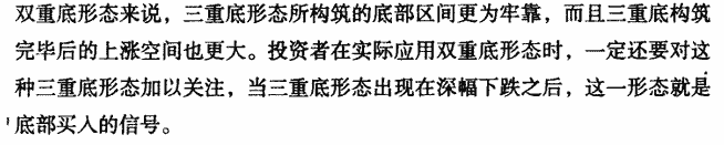 三重底